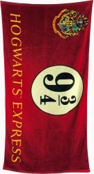 Handtuch Harry Potter Gleis 9 3/4, 75 × 150 cm