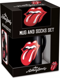 The Rolling Stones Herren-Geschenkset mit Becher und Socken