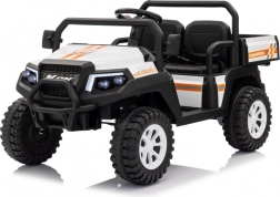 Elektrisches Kinderauto Pick-up Champion, weiß