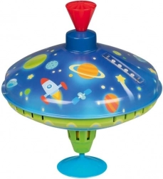 Kosmischer Kreisel mit LED-Lichtern