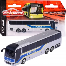Stadtbus MAN Lion's City C grau – Polizei