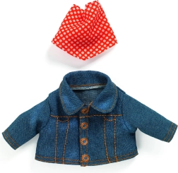 Puppenbekleidung Blue Jacke von Djeco