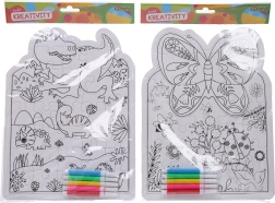 Kreativset Puzzle mit Filzstiften – 1 Stück