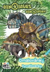 Malbuch A5+ Dino – Dinosaurier für Kinder