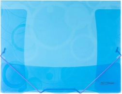 Mappe mit Gummiband A4 Blau