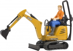 Bruder Minibagger JCB 8010 CTS mit Figur