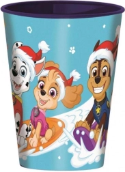 Plastikbecher Paw Patrol Weihnachten 260 ml