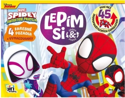 Spidey Sticker- und Malbuch mit wiederverwendbaren Stickern