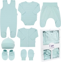 Baby-Set für die Klinik New Baby I AM blau