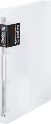 A4-Ringordner aus Polypropylen, transparent