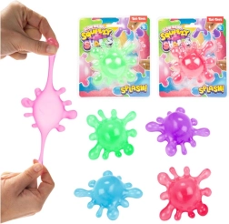 Toi-Toys Anti-Stress-Zieh-Ente aus Silikon in 4 Farben
