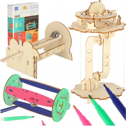 Bildungsorientiertes STEM-Set für Kinder – Mechanik und Gravitation 3-in-1 DIY