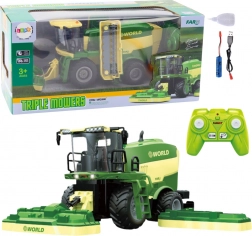 Unterhaltsamer RC Mähdrescher mit Mähwerk und Dampfeffekt