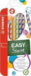 STABILO EASYstart Buntstift-Set für Rechtshänder, 6 Stk.