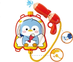 Wasserpistole mit Rückentank Pinguin