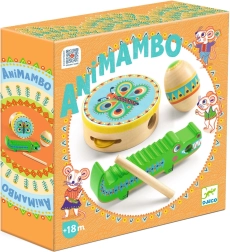 DJECO Musikset: Tamburin, Maracas und Guiro