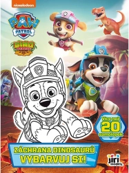 Mal dich aus! Paw Patrol Dino-Rettung Malbuch