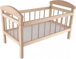 Großes Holzpuppenbett