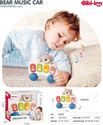 Musikalisches Mini-Klavier mit Bär für die Kleinsten