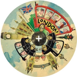 ARToy City Disk um die Welt: London – mechanisches Holzmodell