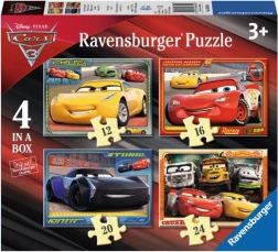 Ravensburger Puzzle Cars 4-in-1 (12–24 Teile)