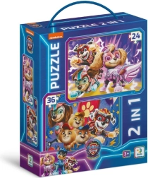 Kinderpuzzle Paw Patrol Pfoten retten die Welt 2in1