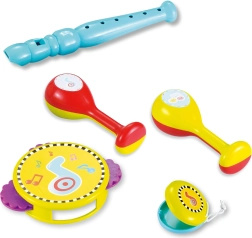 Set aus 5 Musikinstrumenten für Kinder