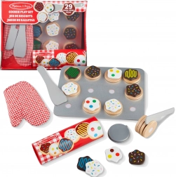 Holz-Back- und Dekoset MELISSA & DOUG Slice & Bake, 29 Teile