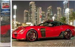 Norimpex Diamantmalerei Rotes Auto 30x40 cm