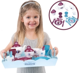 Smoby Die Eiskönigin II Teeset auf Tablett XL für Kinder