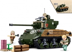 Sluban Army WW2 Kampfpanzer M4A3 Sherman Bausteinset