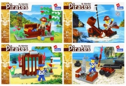 Konstruktionsspielzeug Piraten – 4 Varianten