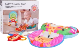 Sensorisches Stillkissen Giraffe mit Spielzeugen