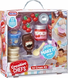 Eiscreme-Set LITTLE TIKES Creative Chefs mit 17 Zubehörteilen