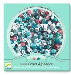 Schmuckherstellung Alphabet Silber Djeco