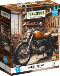 Puzzle Dodo Verkehr: Motorrad-Werkstück 500 Teile