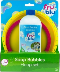 FRU BLU Set mit Seifenblasenring + Lösung 0,4 l