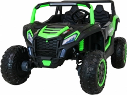 Elektrisches Kinder-Buggy ATV Racing 4x4 für 2 Kinder – Grün