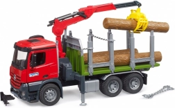 Bruder Holztransporter mit hydraulischem Arm