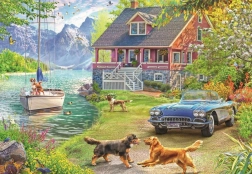 Ravensburger Puzzle Sommer am See 200 Teile
