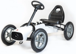Kinder-Tret-Gokart BABY MIX Buggy – weiß