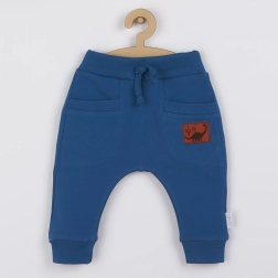 Baumwoll-Babyjogginghose Nicol Ivo blau