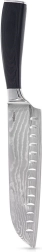 Santokumesser aus Damaststahl 31 cm