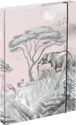 Mappen für Schulhefte A4 Safari