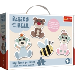 Puzzle Baby Classic Freundschaft – BOBAŠKI I MIŚ (Trefl)