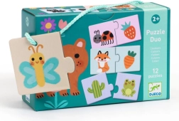 Djeco Eduludo Puzzle Duo – Farben