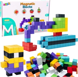 Magnetische 3D-Bausteine – 96 Teile