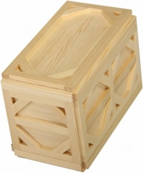 Holz-Hühnerspardose