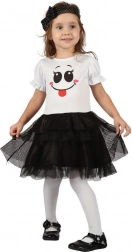 Karnevalkleid Geist für Kinder 92-104 cm
