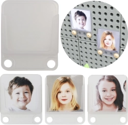 Masterkidz durchsichtige Taschen für Fotos und Karten, Set mit 6 Stück